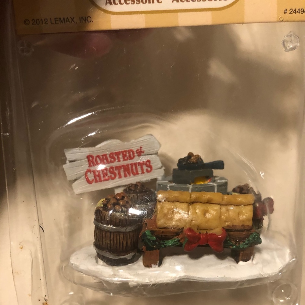 Lemax Roast Chestnuts